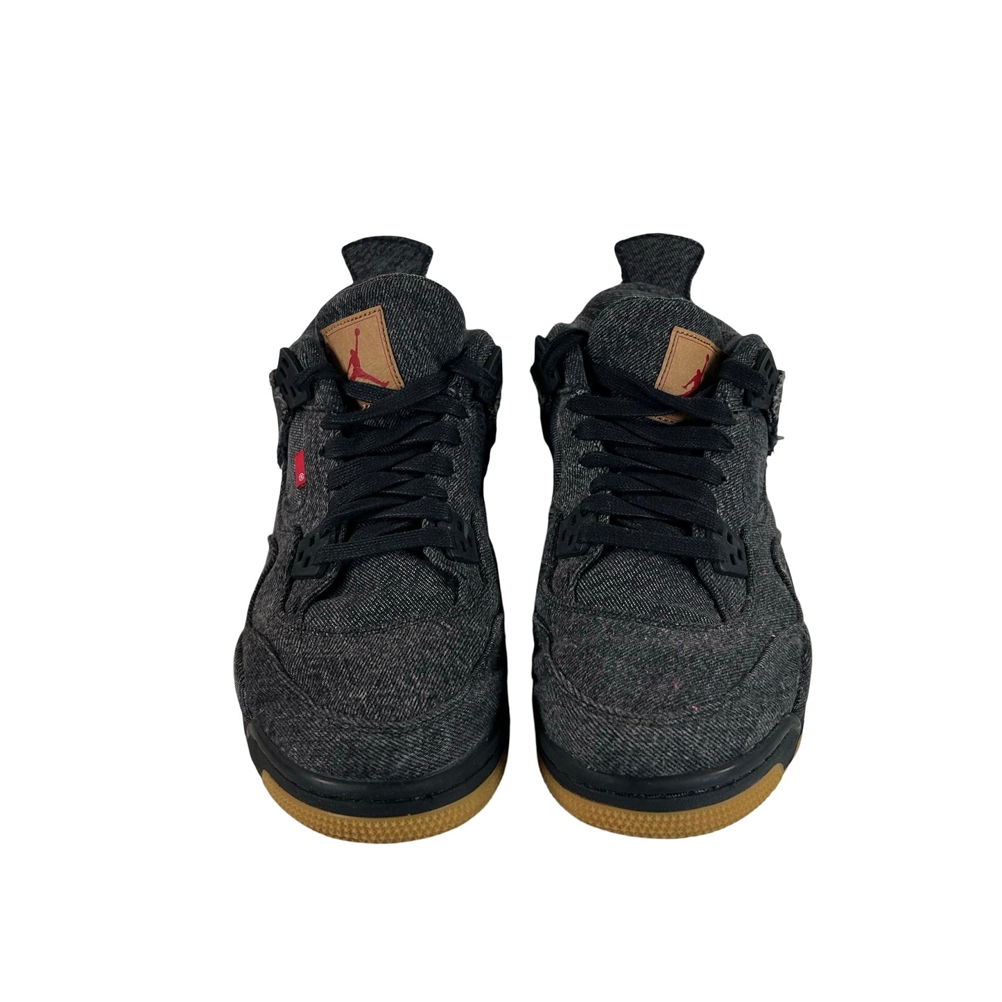 AQ9103 001 Jordan 4 Retro Levi's Black (GS) (Blank Tag) [USED] - 7Y (Used)