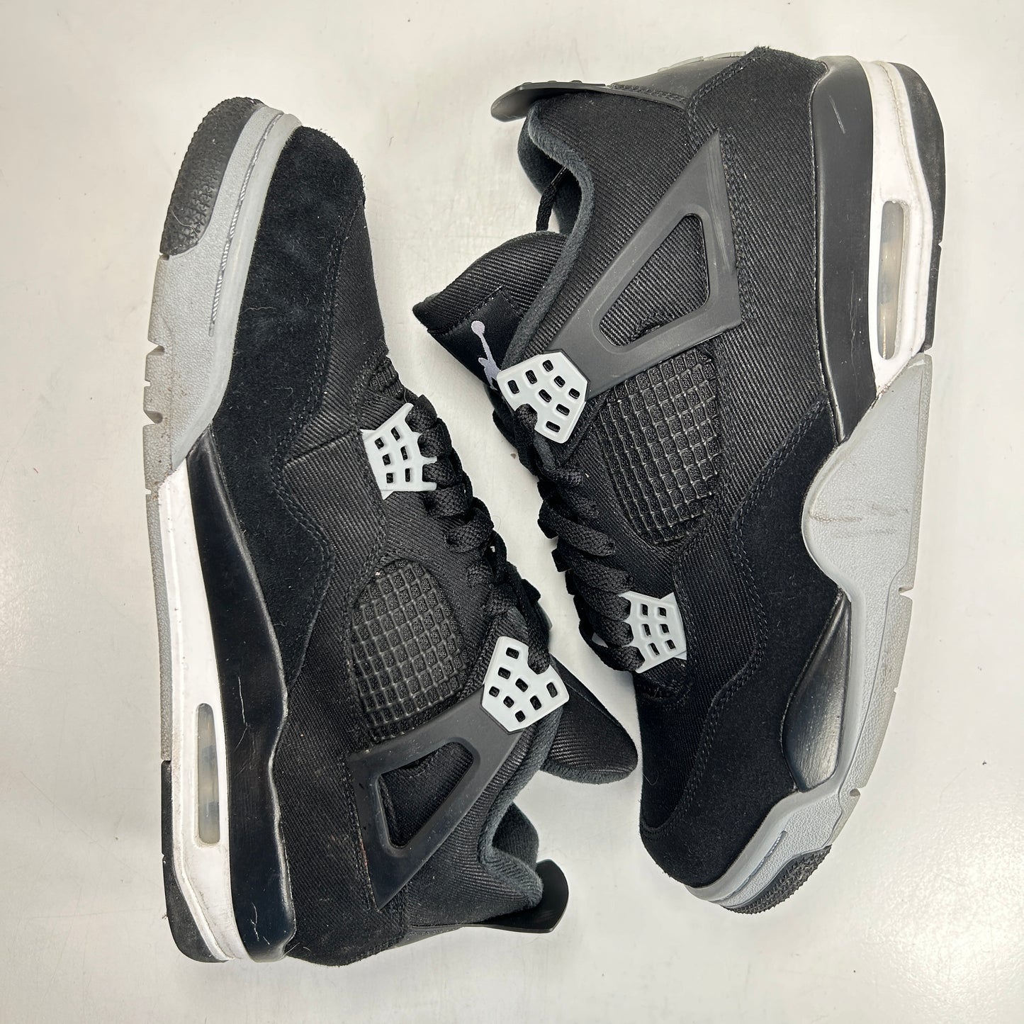 DH7138 006 Jordan 4 Retro SE Black Canvas [USED] - 10 M (Used4)