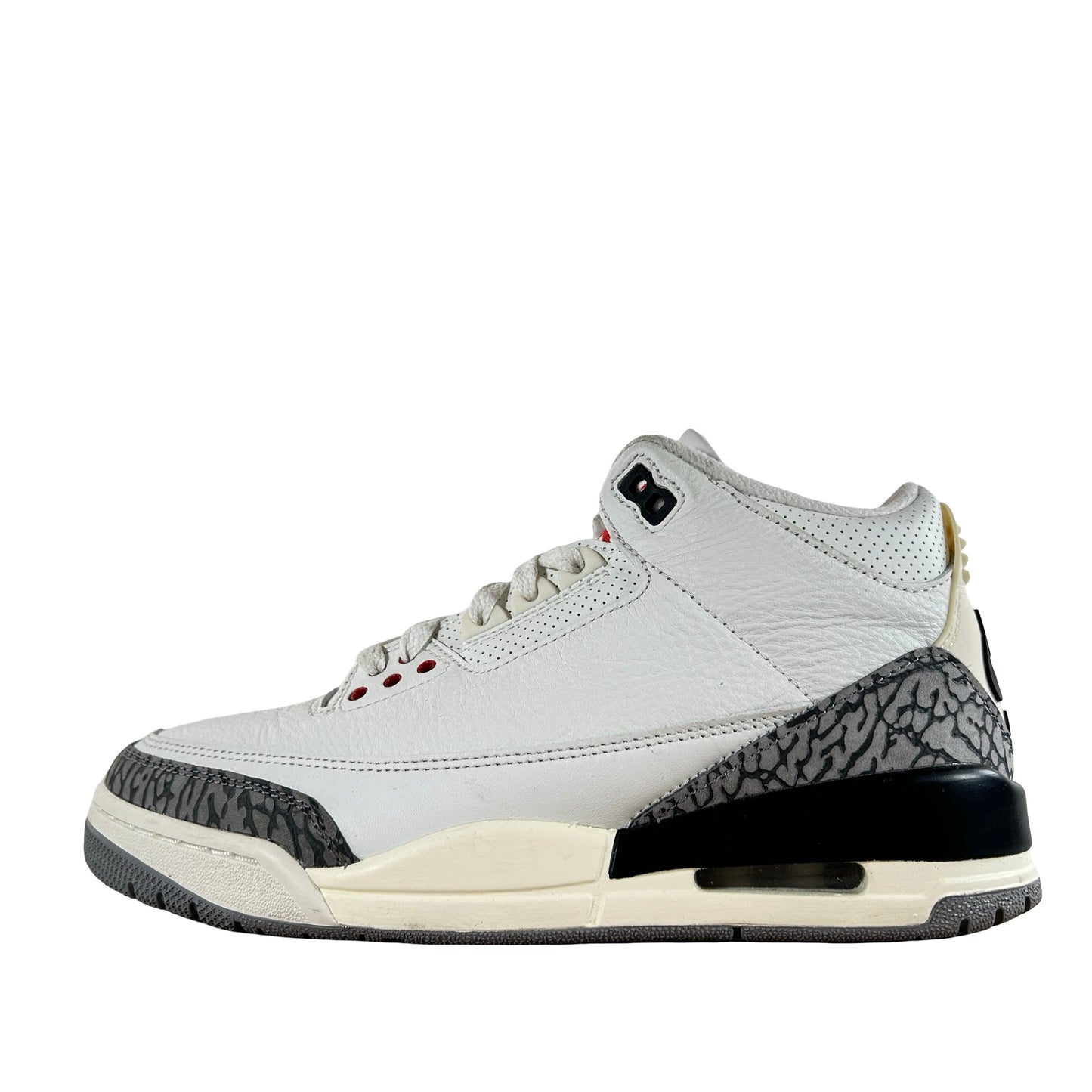 DN3707 100 Jordan 3 Retro White Cement Reimagined [USED] - 7.5 M (Used3) (No Box3)