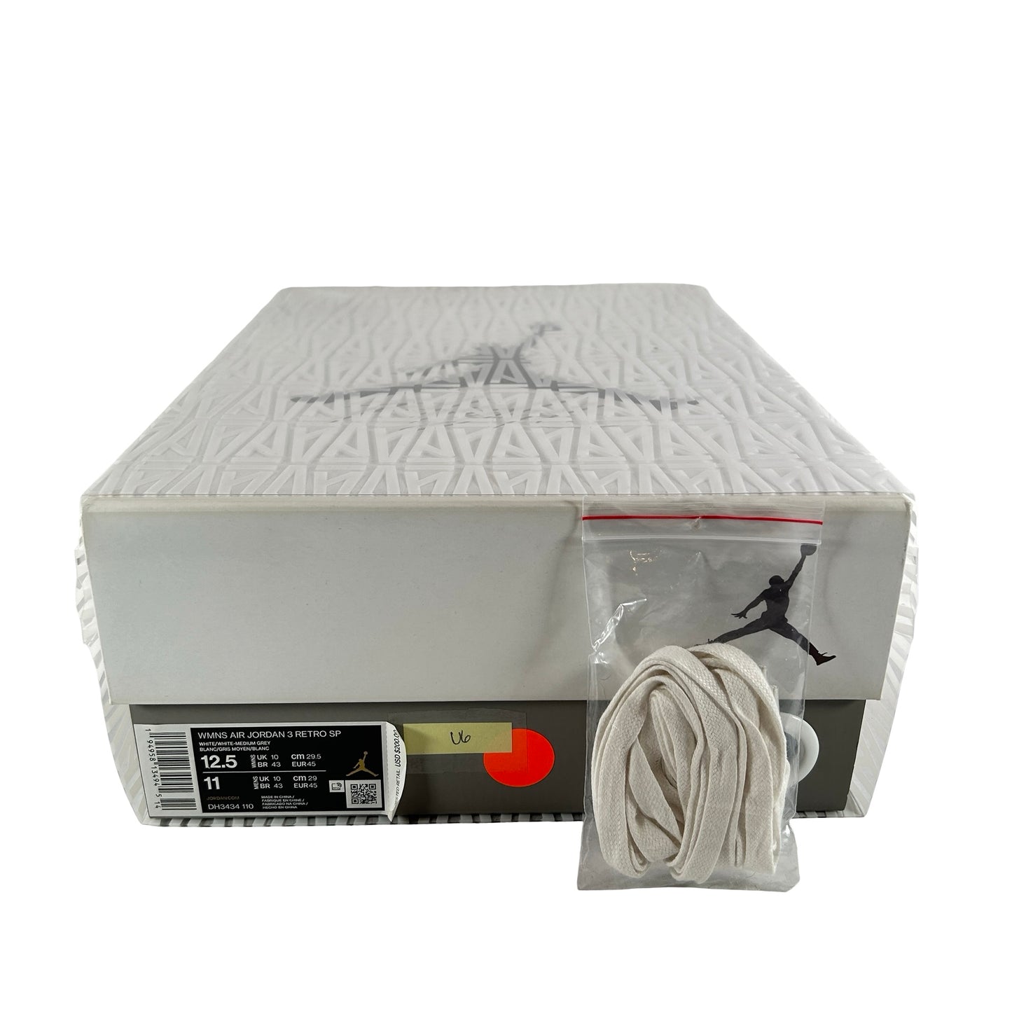 DH3434 110 Jordan 3 Retro SP A Ma Maniére (Women's) [USED] - 12.5 W / 11 M (Used6)