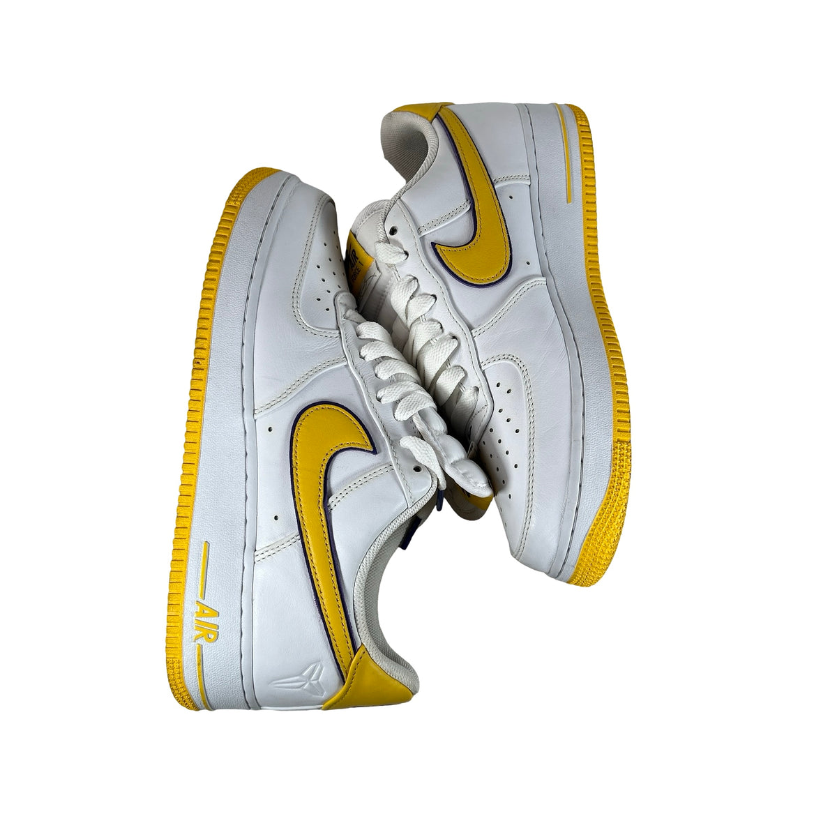 FZ1151 100 Nike Air Force 1 Low Retro QS Kobe Bryant Lakers Home [USED] - 9.5 M (Used2)