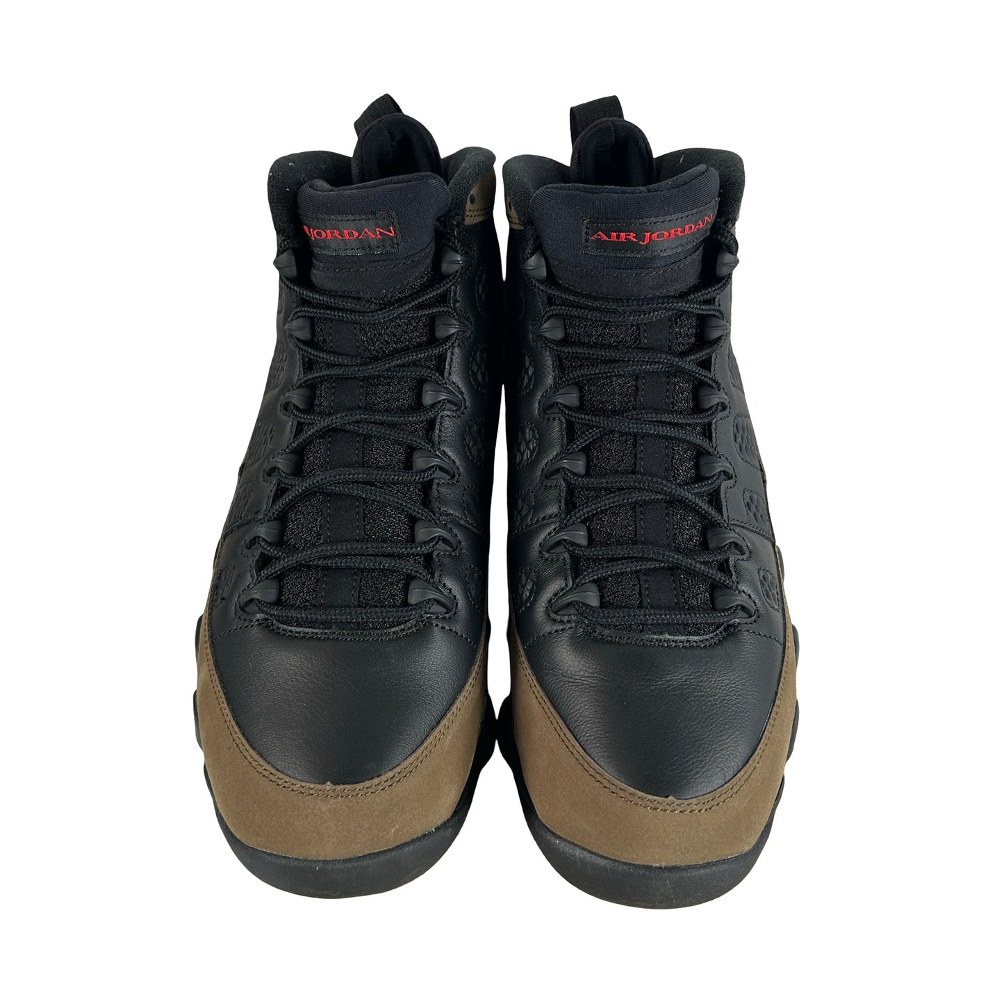 HV4794 030 Air Jordan 9 Retro Olive (2024) [USED] - 9.5 M (Used16)