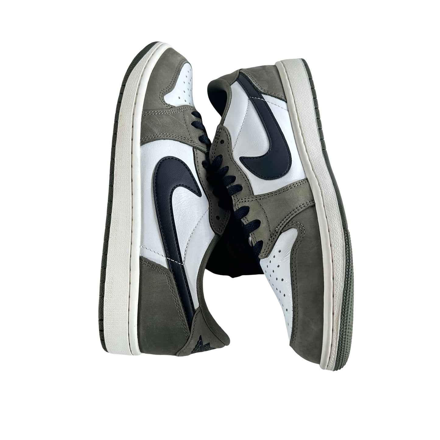 HQ6998 200 Jordan 1 Retro Low Medium Olive [USED] - 10 M (Used)