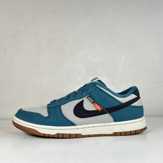 DD3358 400 Nike Dunk Low SE Next Nature Rift Blue [USED] - 11 M (Used)