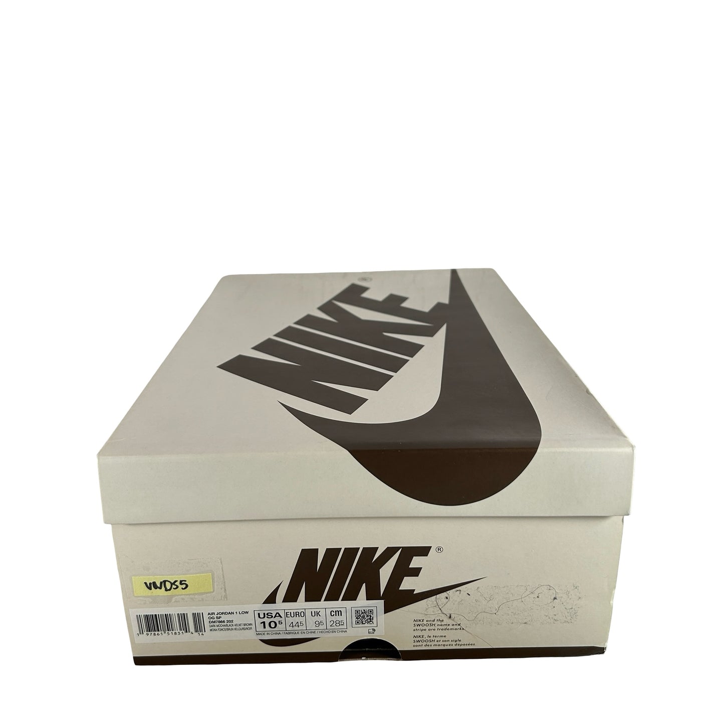DM7866 202 Jordan 1 Retro Low OG SP Travis Scott Velvet Brown [USED] - 10.5 (VNDS5)