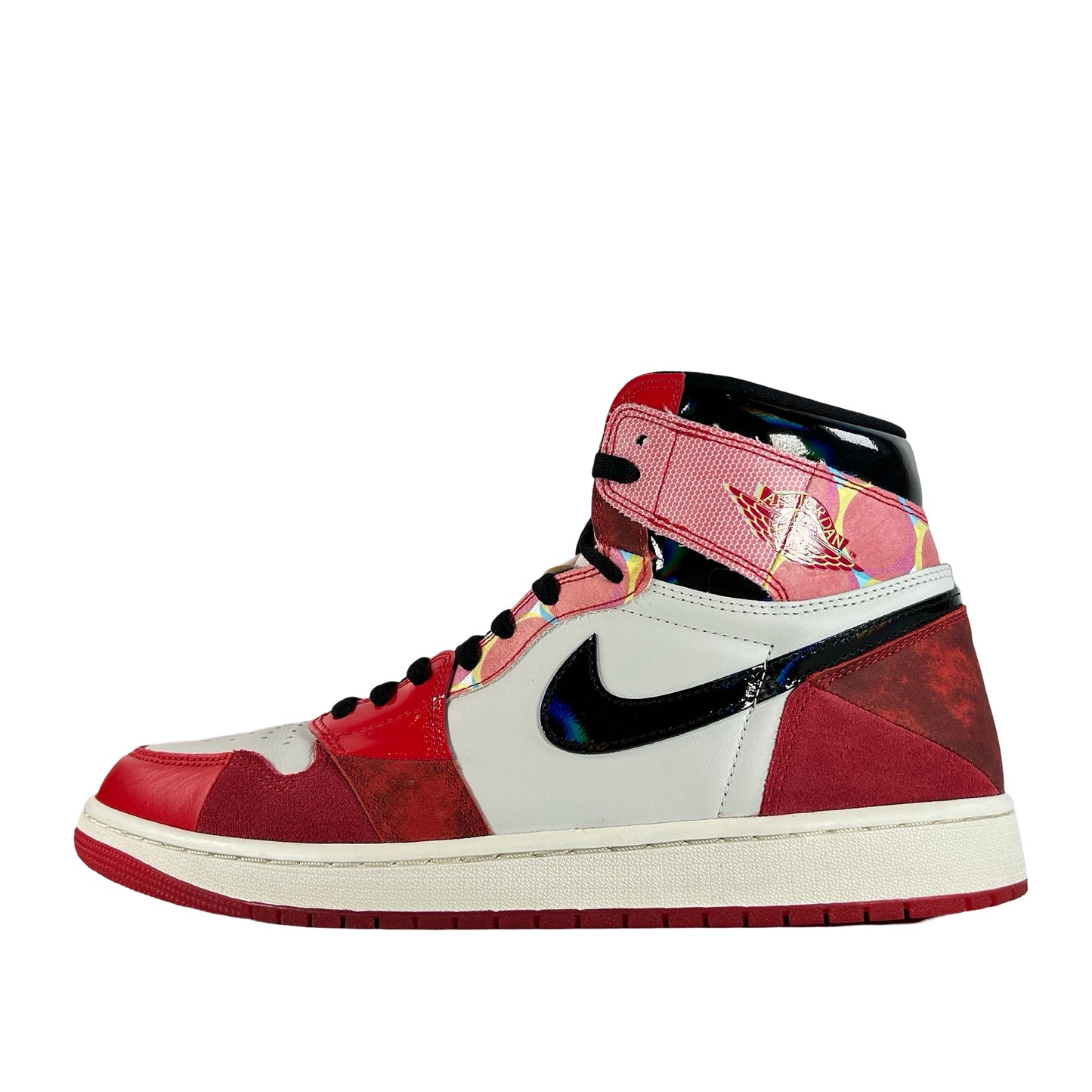 DV1748 601 Jordan 1 Hi Spider-Man Across the Spider-Verse [USED] - 13 M (Used)