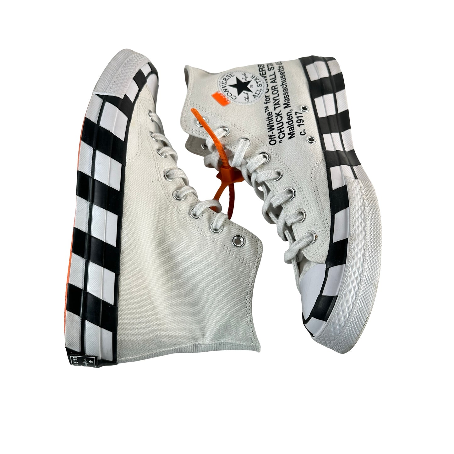 163862C Converse Chuck Taylor All Star 70 Hi Off-White [USED] - 8.5 M (Used) (No Box)