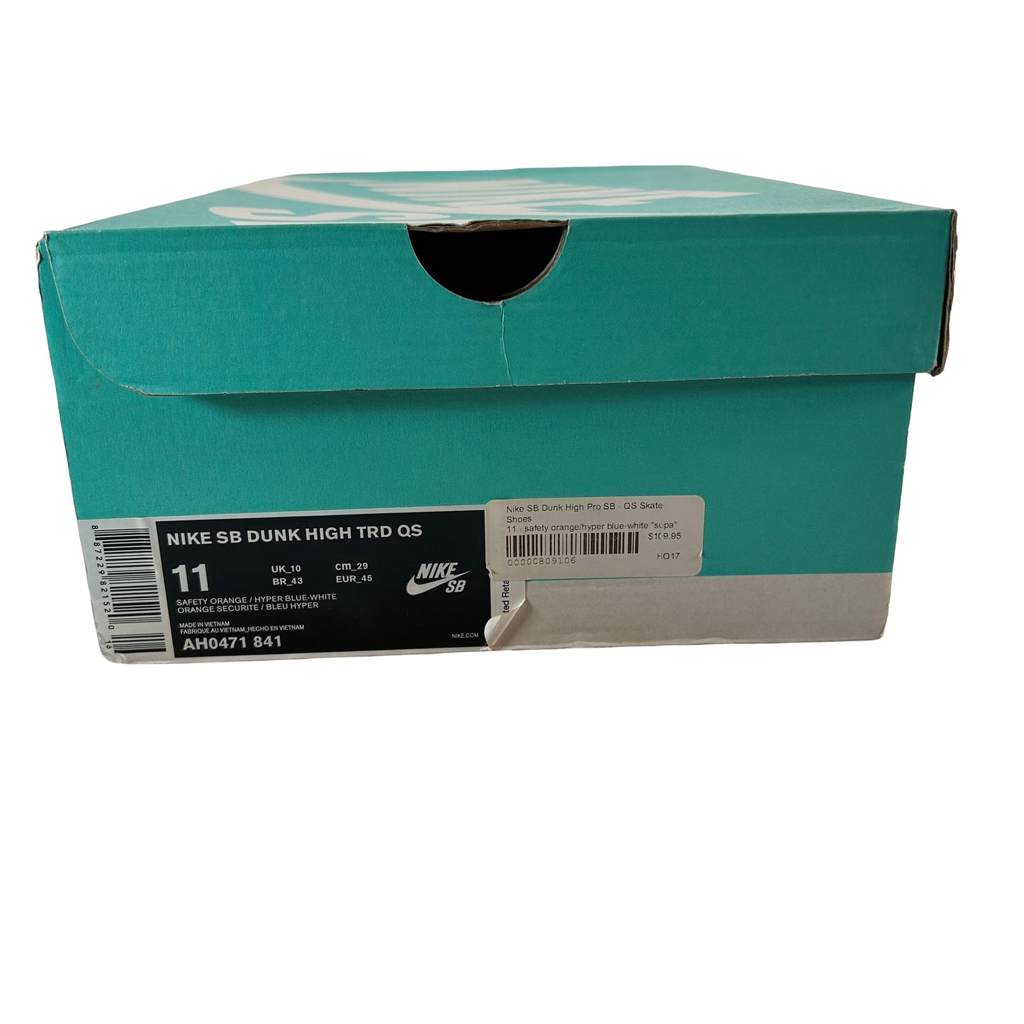 AH0471 841 Nike SB Dunk High Danny Supa [USED] - 11 M (Used)