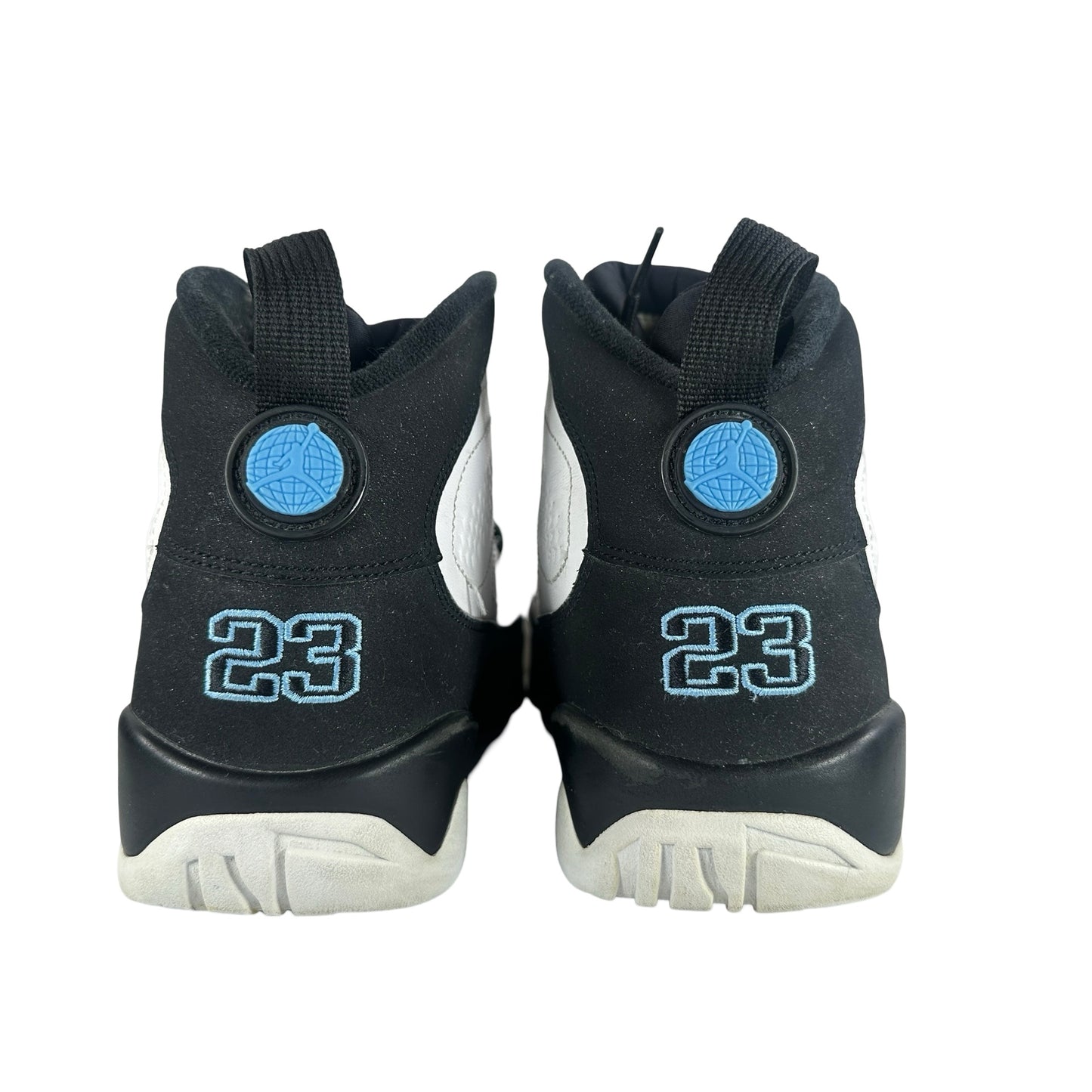 CT8019 140 Jordan 9 Retro University Blue [USED] - 9 M (Used) (No Insoles)