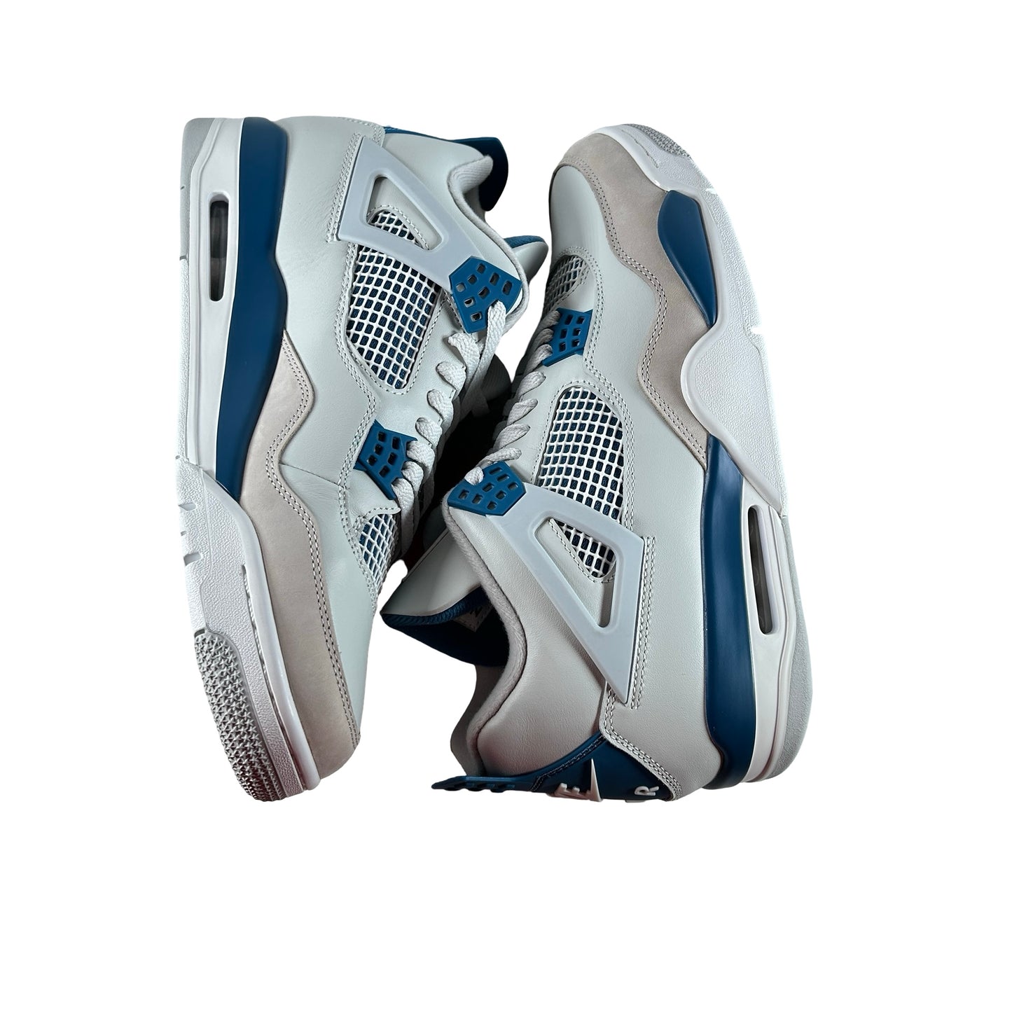 FV5029 141 Jordan 4 Retro Military Blue (2024) [CONDITIONAL] - 12 M (Slight Yellowing On Front Panel)