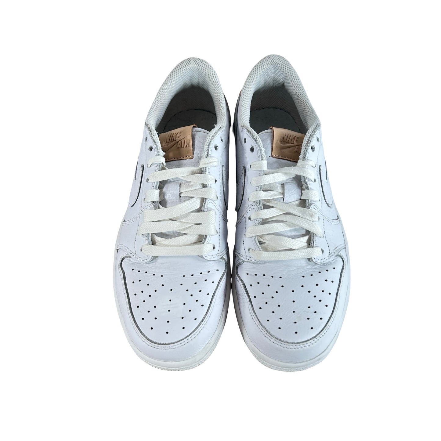905136 100 Jordan 1 Retro Low OG White Vachetta [USED] - 8.5 M (Used)