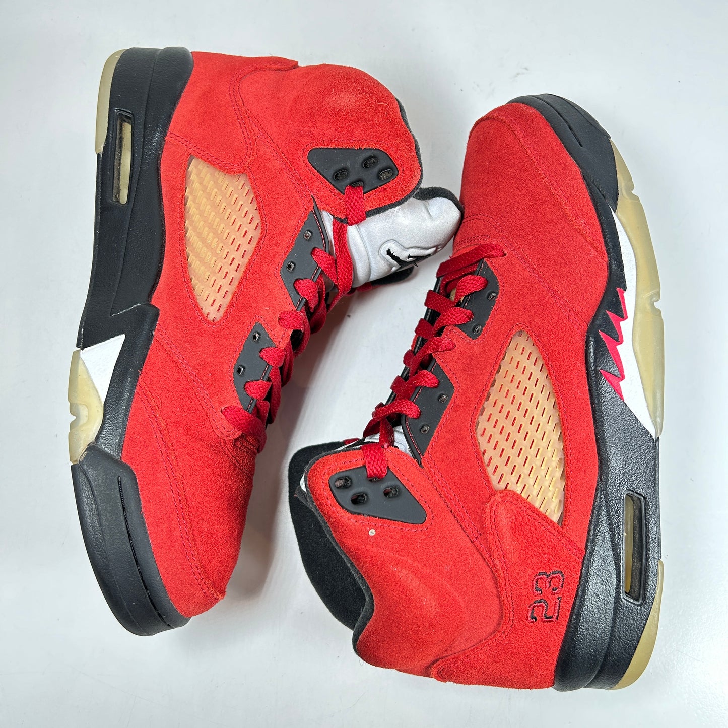 DD0587 600 Jordan 5 Raging Bull Red (2021) [USED] - 8.5 M (Used) (Replace Box)