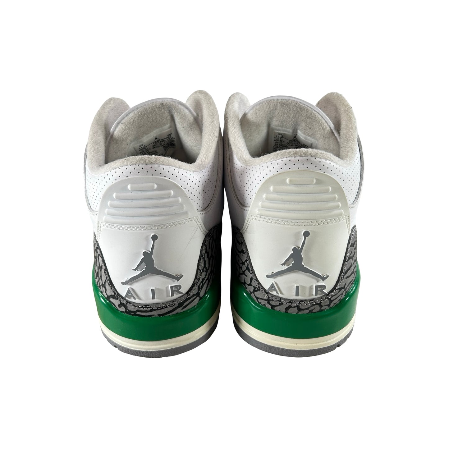 CK9246 136 Jordan 3 Retro Lucky Green (W) [USED] - 11.5 W (Used3)