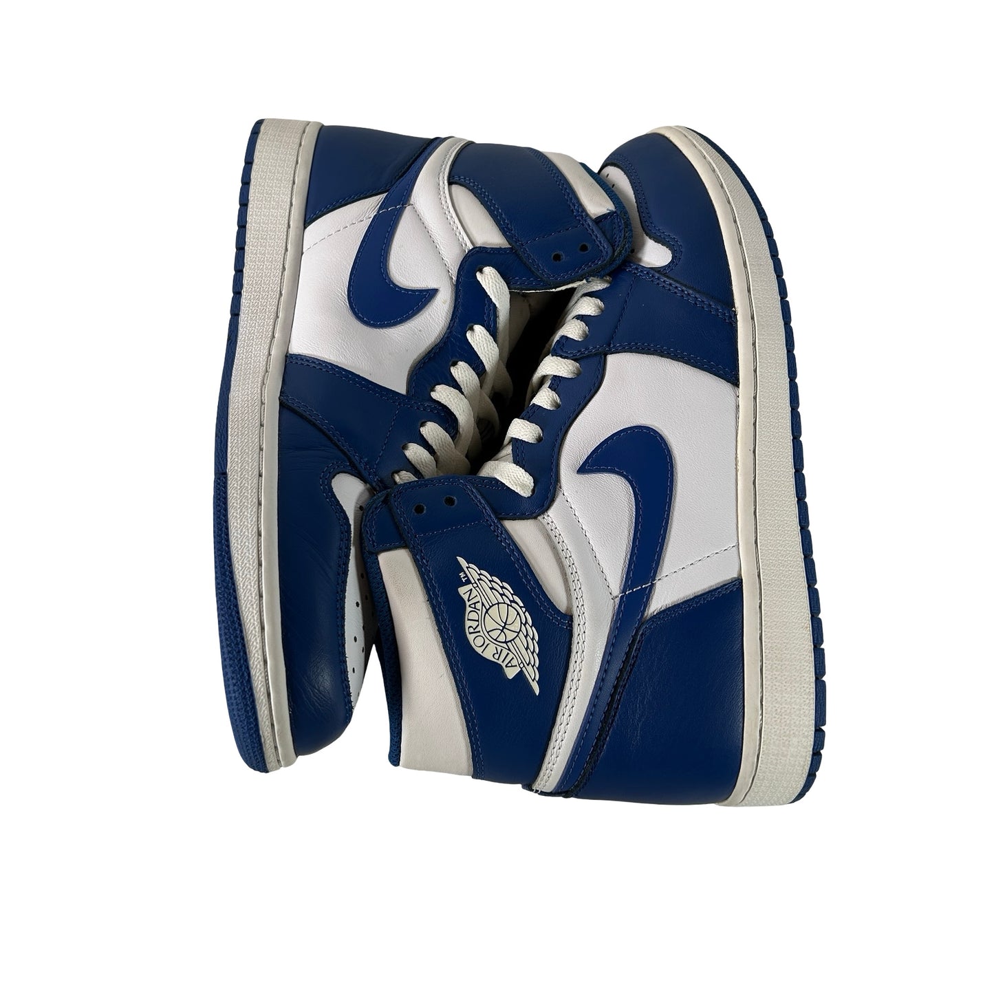 555088 127 Jordan 1 Retro Storm Blue [USED] - 10.5 M (Used3) (No Box3)