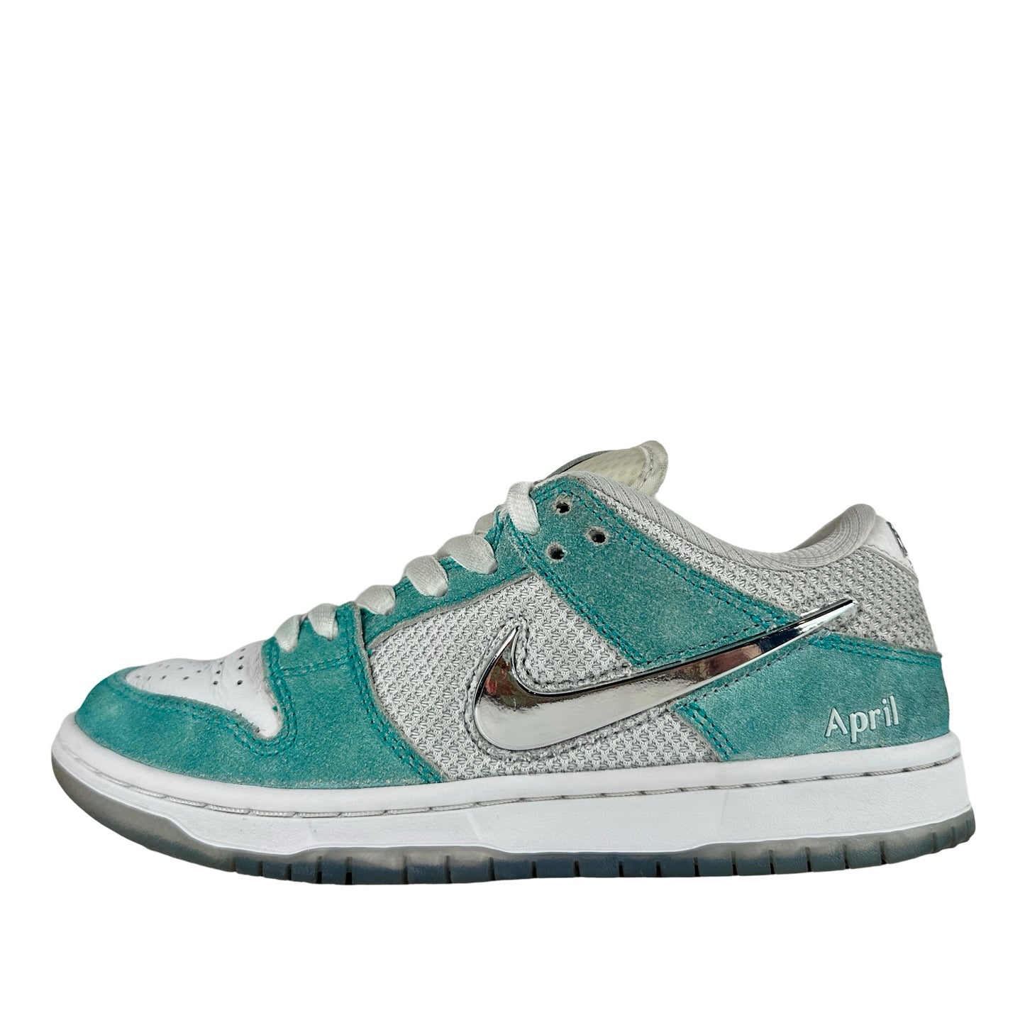 FD2562 400 Nike SB Dunk Low April Skateboards [USED] - 5 M (Used) (No Box)