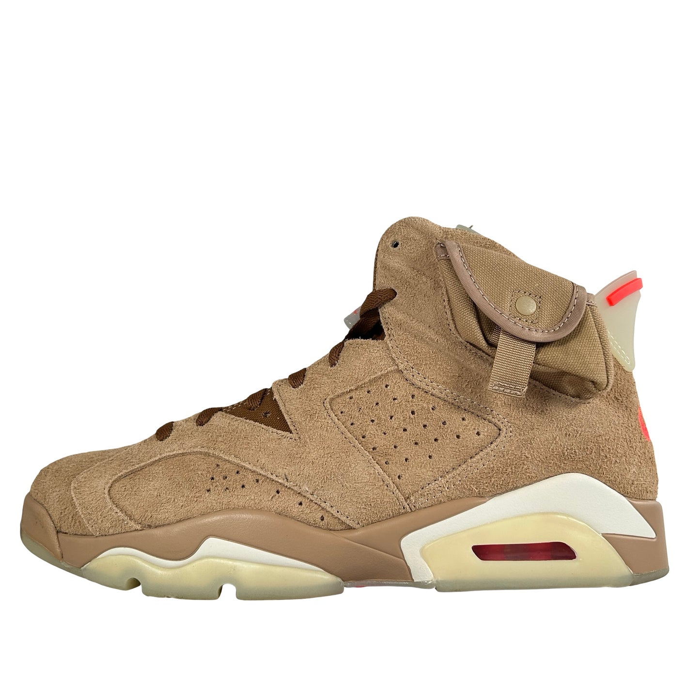 DH0690 200 Jordan 6 Retro Travis Scott British Khaki [USED] - 11 M (Used6)