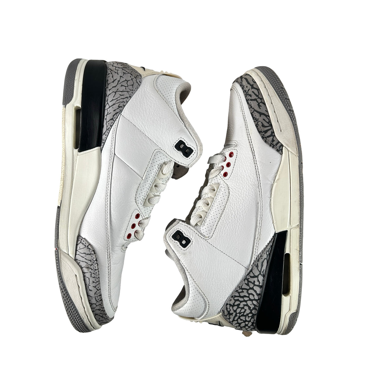 DN3707 100 Jordan 3 Retro White Cement Reimagined [USED] - 8.5 M (Used25)