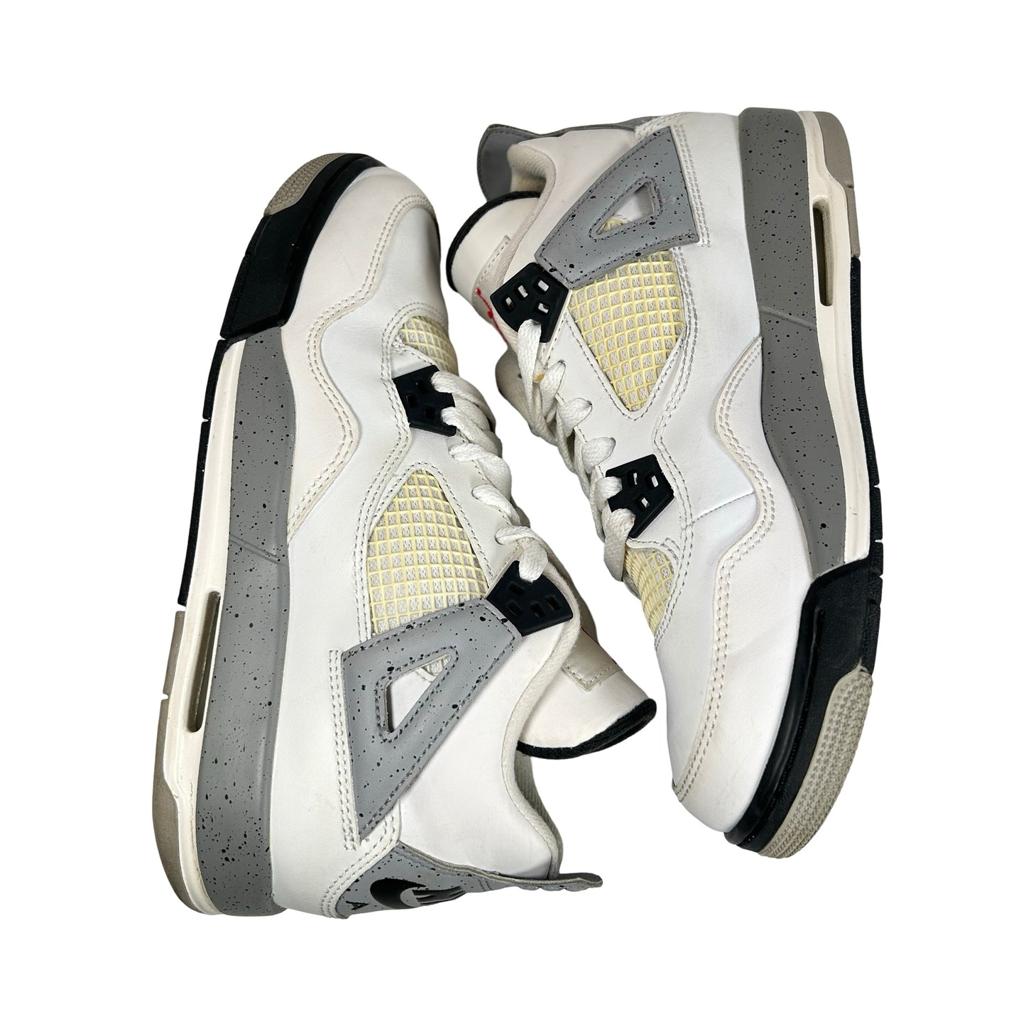 836016 192 Jordan 4 White Cement GS [USED] - 6 Y (Used2)