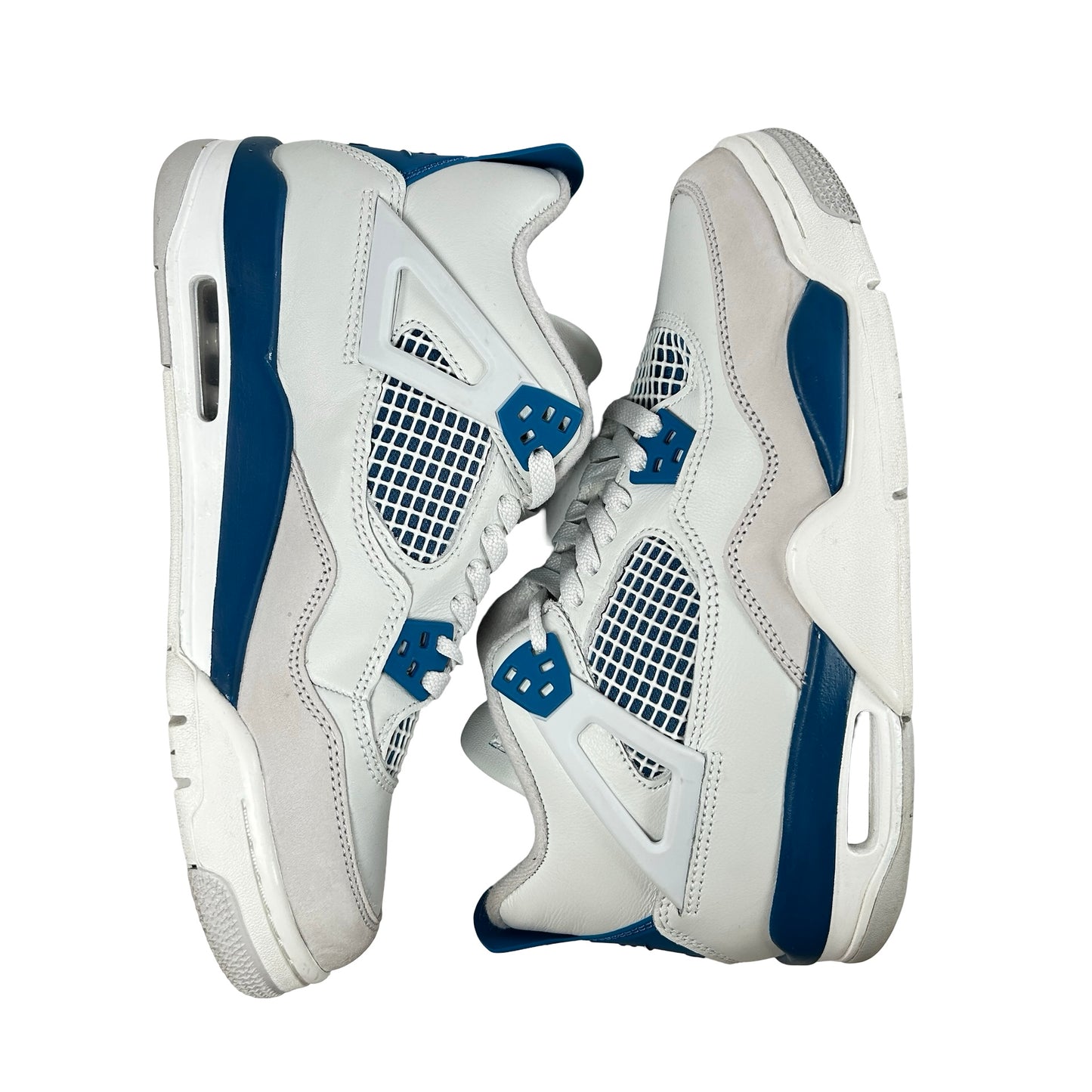 HF4281 141 Jordan 4 Retro Military Blue (2024) (GS) [USED] - 7 Y (Used4)