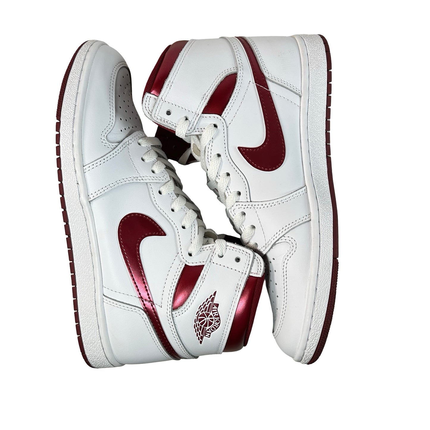 BQ4422 161 Jordan 1 Retro High 85 OG Metallic Burgundy [USED] - 9.5 M (Used)