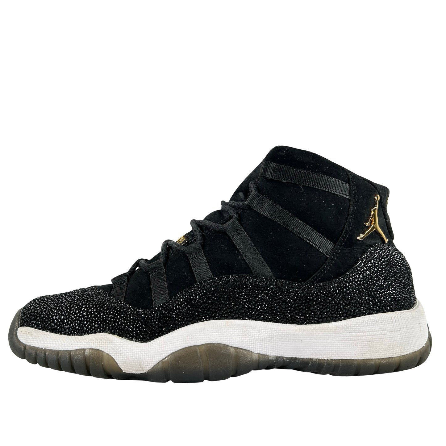 852625 030 Jordan 11 Retro Heiress Black Stingray (GS) [USED] - 9.5 W / 8 Y (Used)