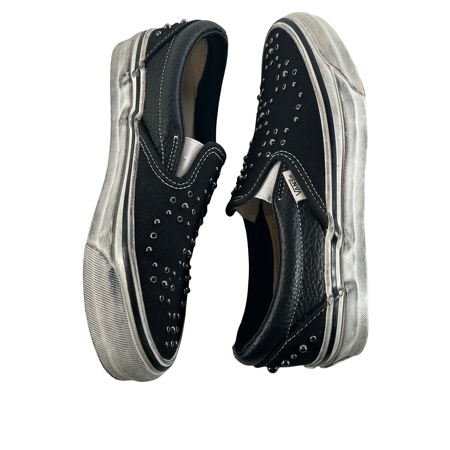VN000D9PBKA Vans LX Classic Slip-On 98 Pearlized Pack Blackout [USED] - 5.5 M (Used) (No Box) (Sample)
