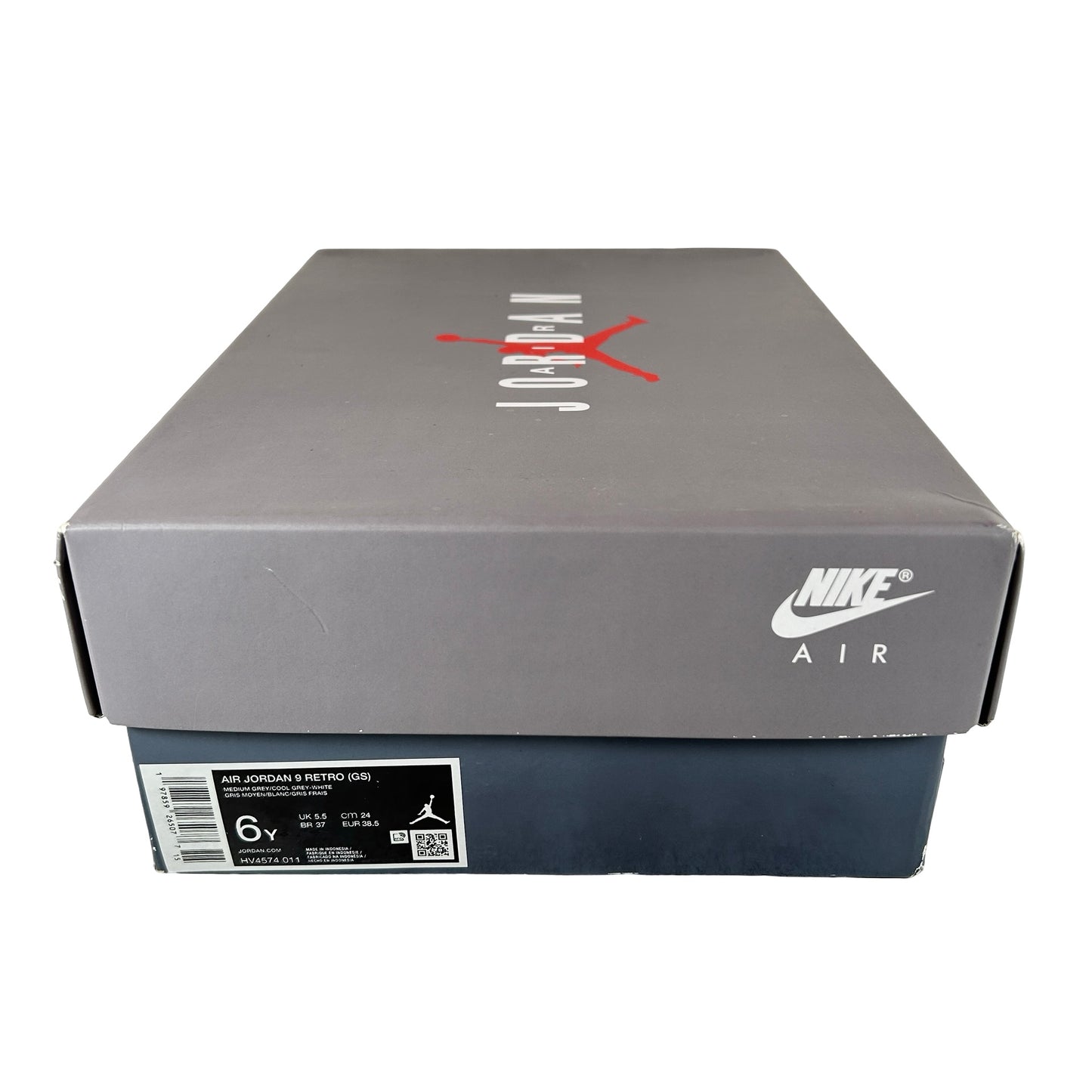 HV4574 011 Jordan 9 Retro Cool Grey (2025) (GS) [USED] - 6 Y (Used)