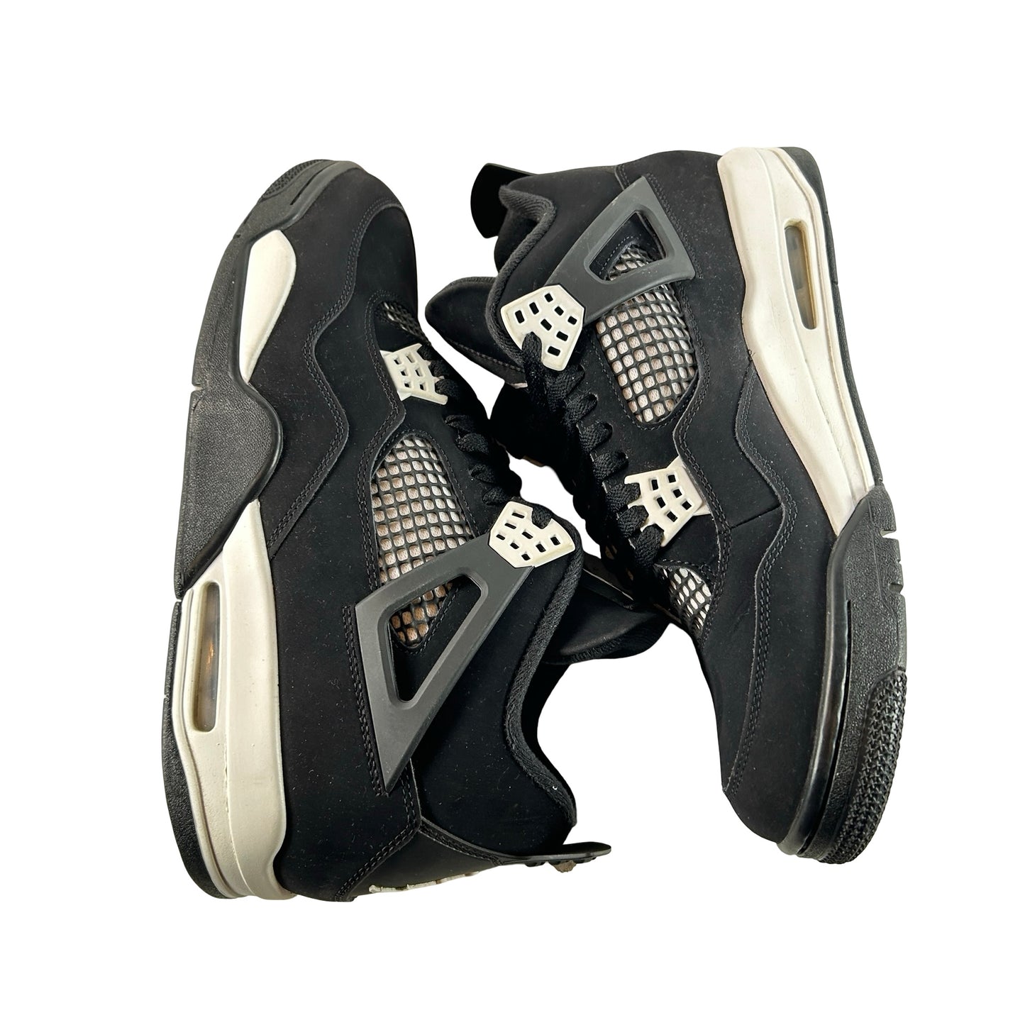 FQ8138 001 Air Jordan 4 Retro White Thunder [USED] - 12 M (Used8)