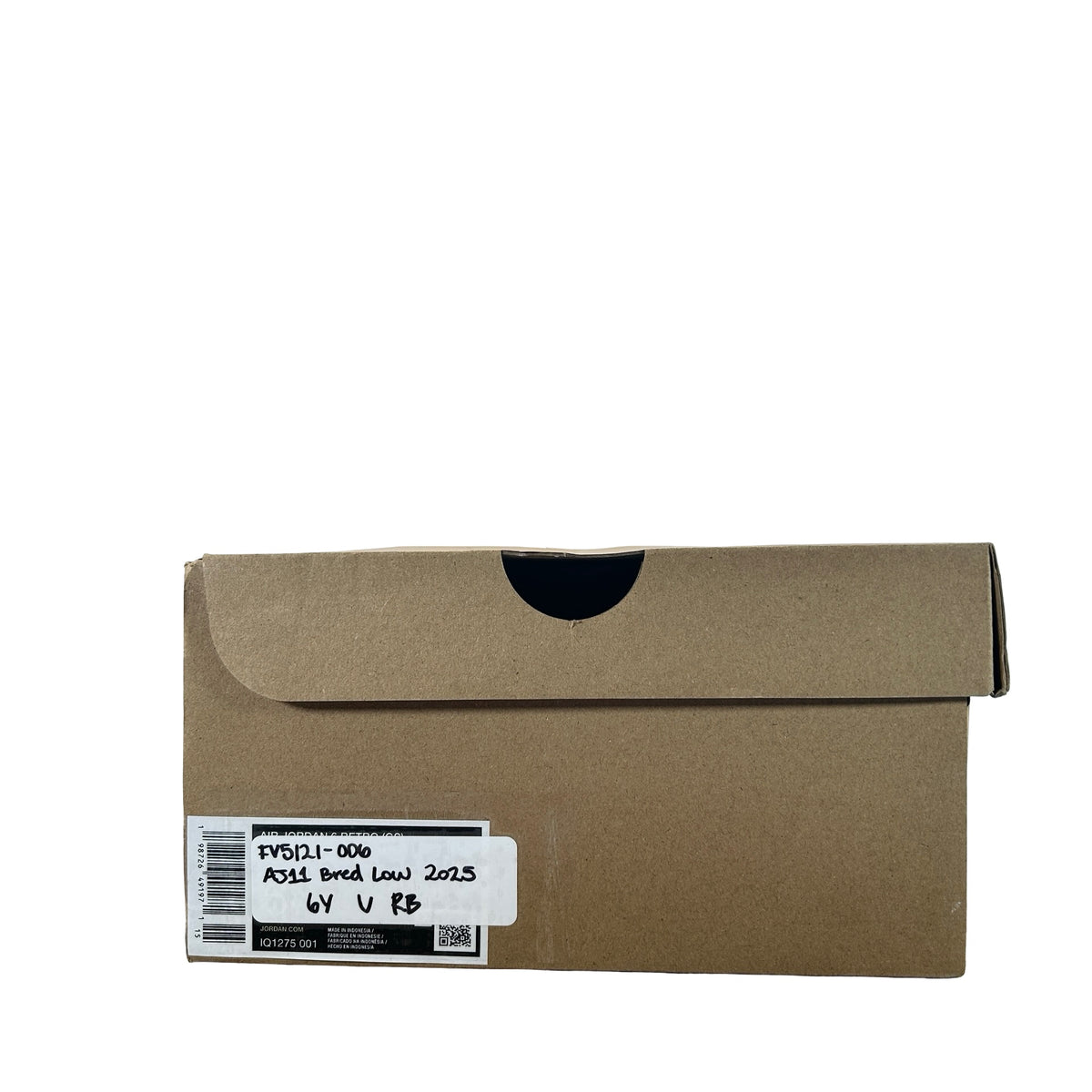 FV5121 006 Jordan 11 Retro Low Bred (GS) (2025) [USED] - 6 Y (Used) (Replace Box)