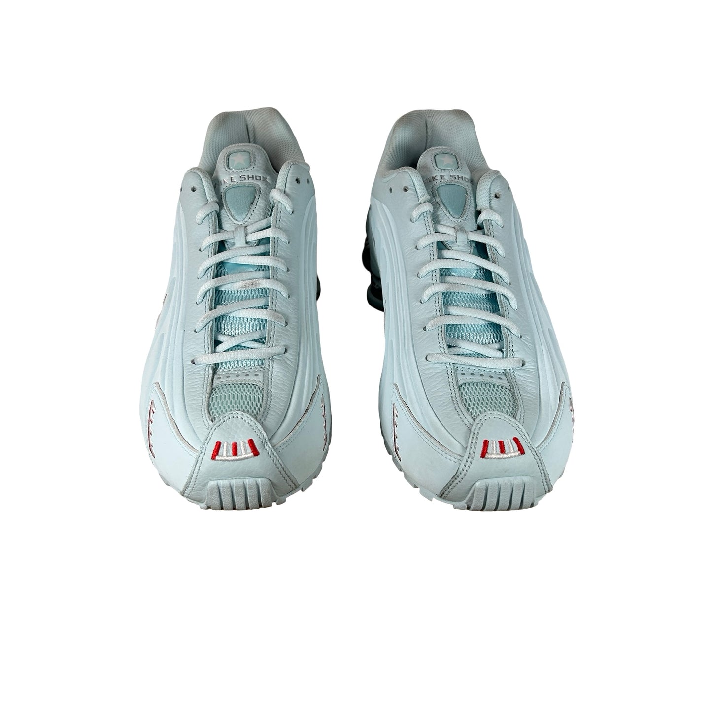 IQ1867 474 Nike Shox R4 Puerto Rico [USED] - 10 M (Used)