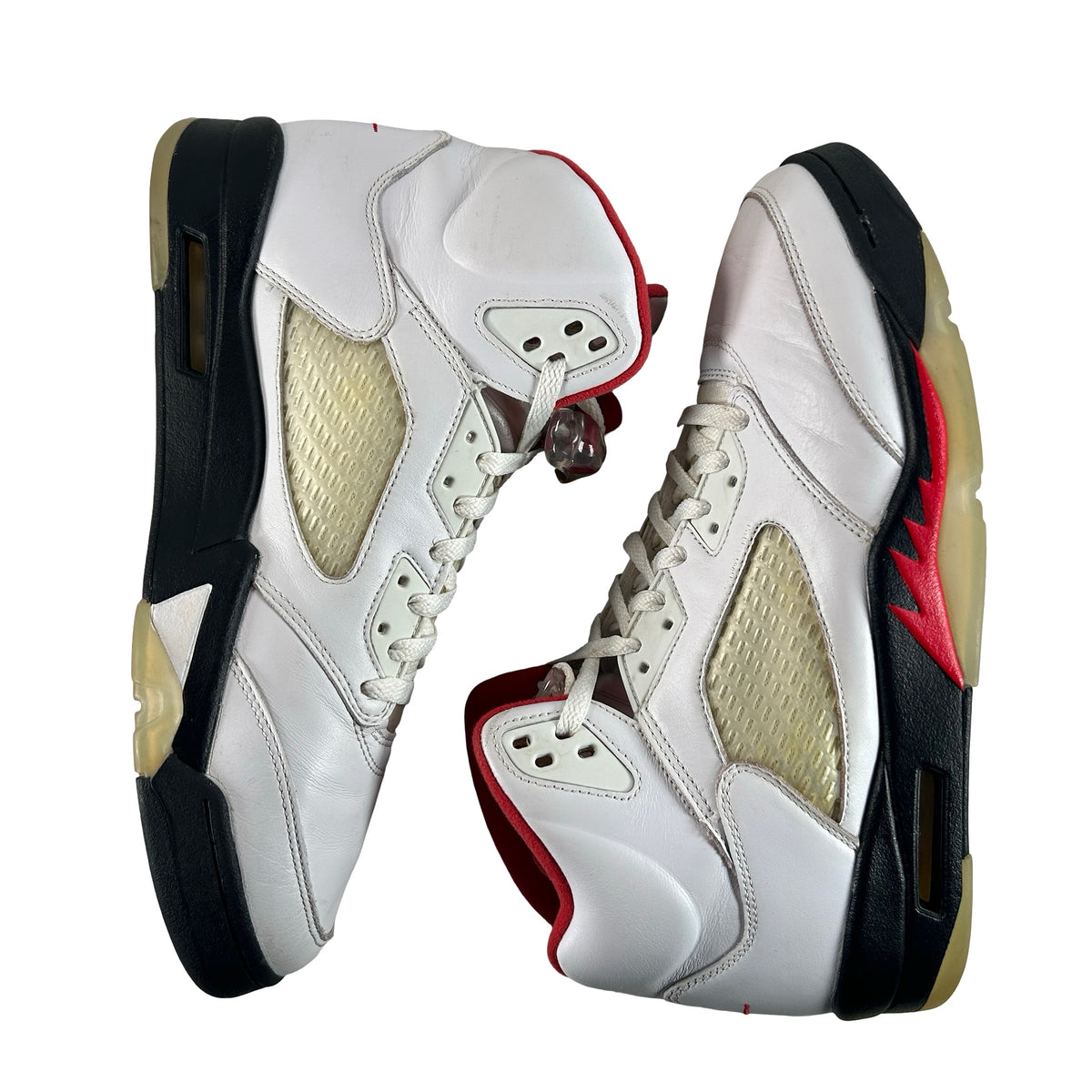 DA1911 102 Jordan 5 Fire Red [USED] - 12 M (Used4) (No Box4)