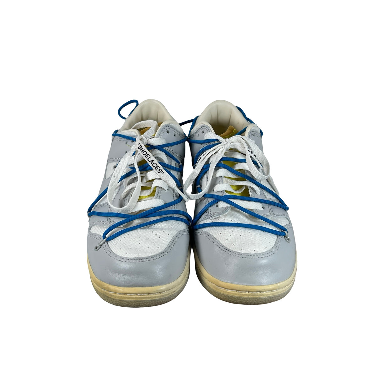 DM1602 112 Nike Dunk Low Off-White Lot 10 [USED] - 11.5 M (Used) (No Box)