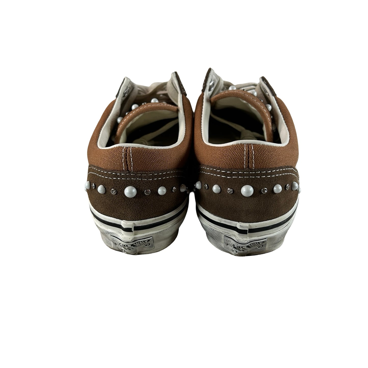 VN000E8VFST Vans LX Old Skool 36 Pearlized Pack Vintage Cocoa Brown [USED] - 8 M (Used)