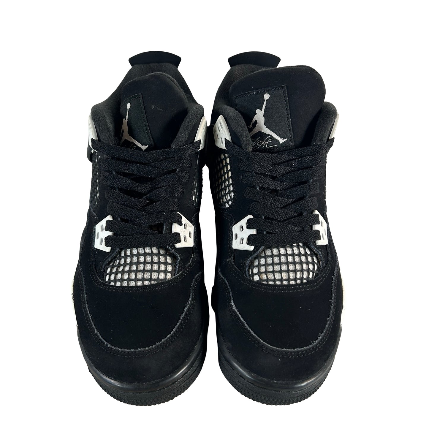 FQ8213 001 Jordan 4 Retro White Thunder (GS) [USED] - 5.5 Y (Used2)