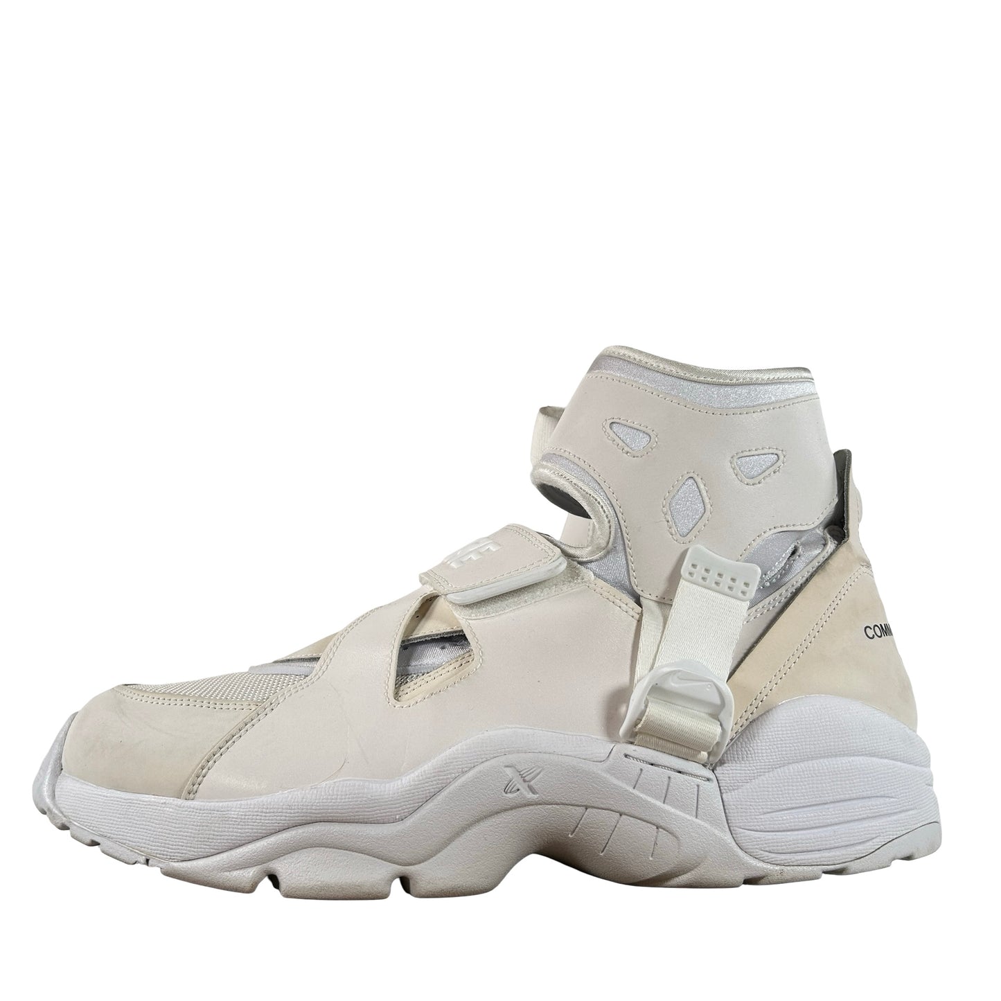 DH0199 100 Nike Air Carnivore Comme des Garcons Homme Plus White [USED] - 12 M (Used) (No Box)