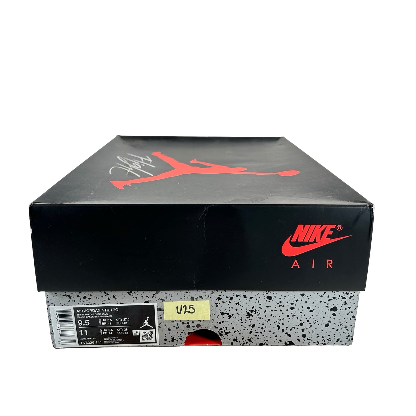 FV5029 141 Jordan 4 Retro Military Blue (2024) [USED] - 9.5 M (Used25)