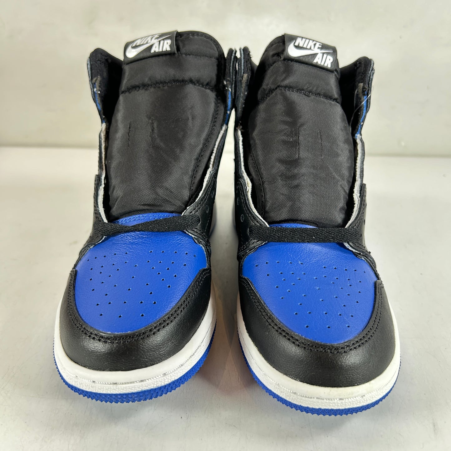 575441 041 Jordan 1 Retro High Royal Toe (GS) [CONDITIONAL] - 4.5 Y (Yellowing)