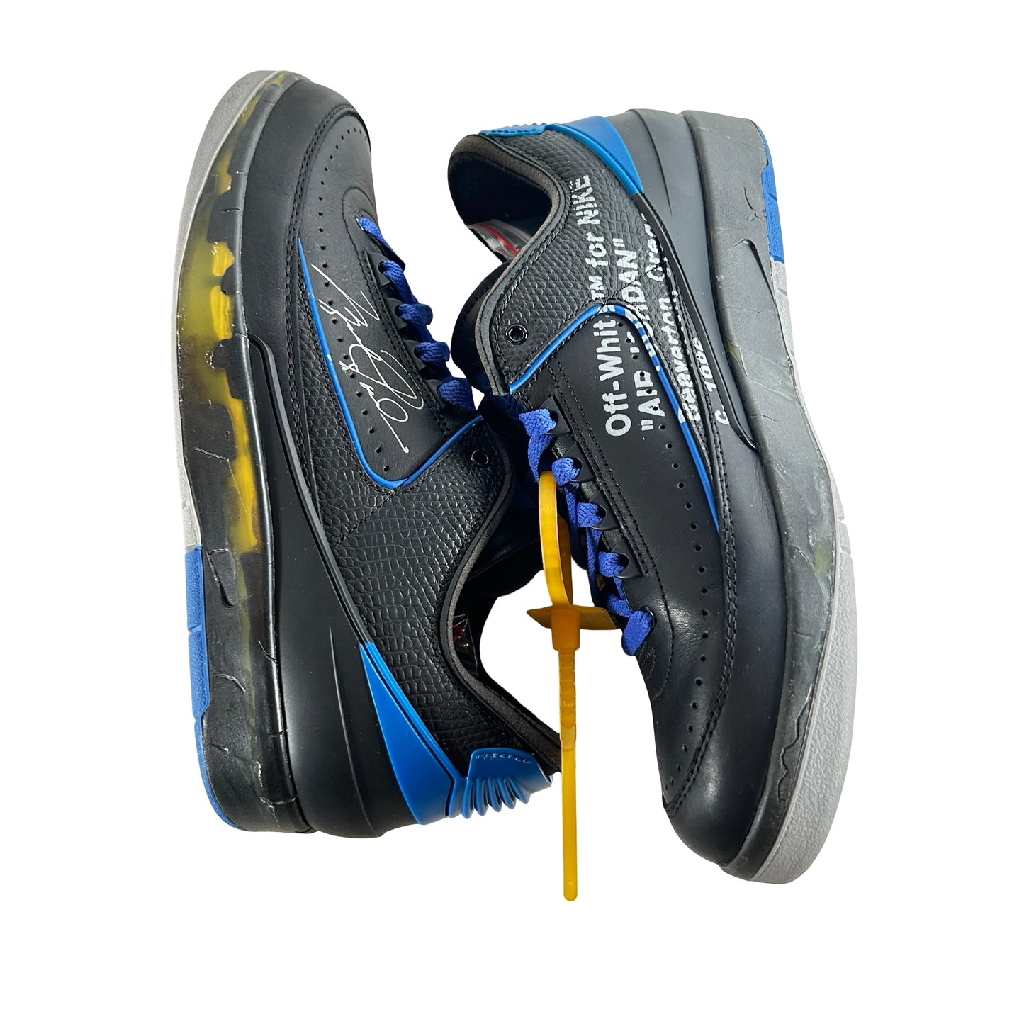 DJ4375 004 Jordan 2 Retro Low SP Off-White Black Blue [USED] - 10.5 M (Used8)
