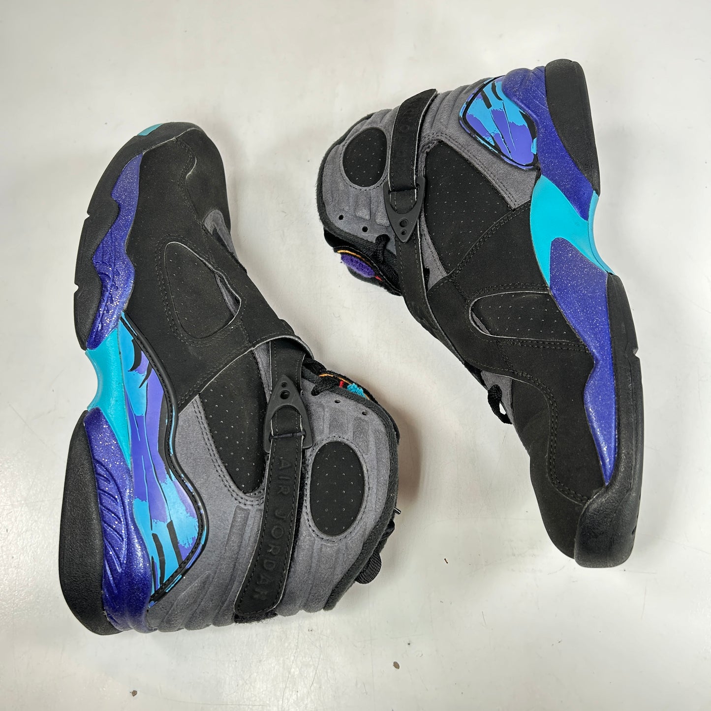 305381 025 Jordan 8 Retro Aqua (2015) [USED] 9 M (Used2) (Replace Box2)