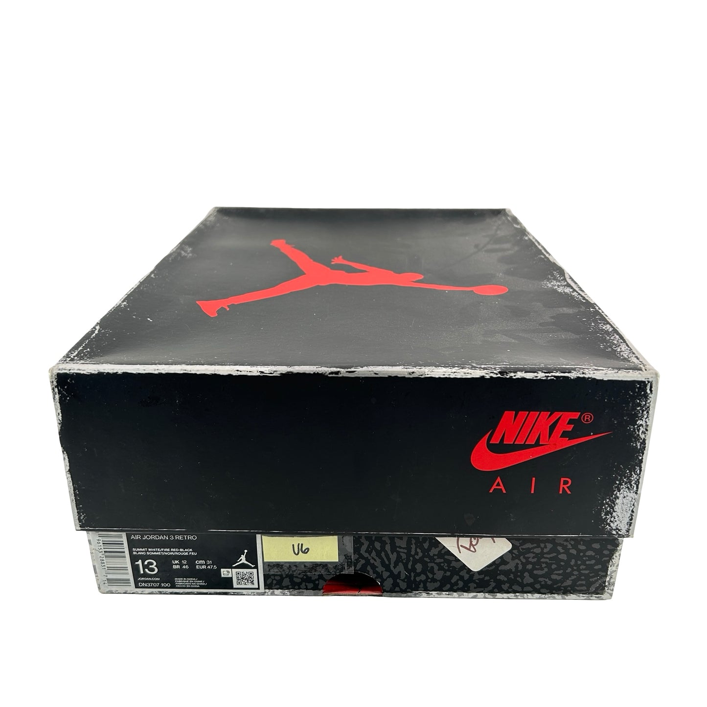 DN3707 100 Jordan 3 Retro White Cement Reimagined [USED] - 13 M (Used6)