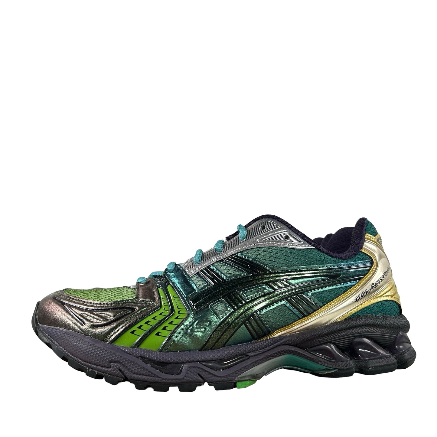 1203A639 300 ASICS Gel-Kayano 14 P. Andrade Gradation Green [USED] - 7 M (Used)