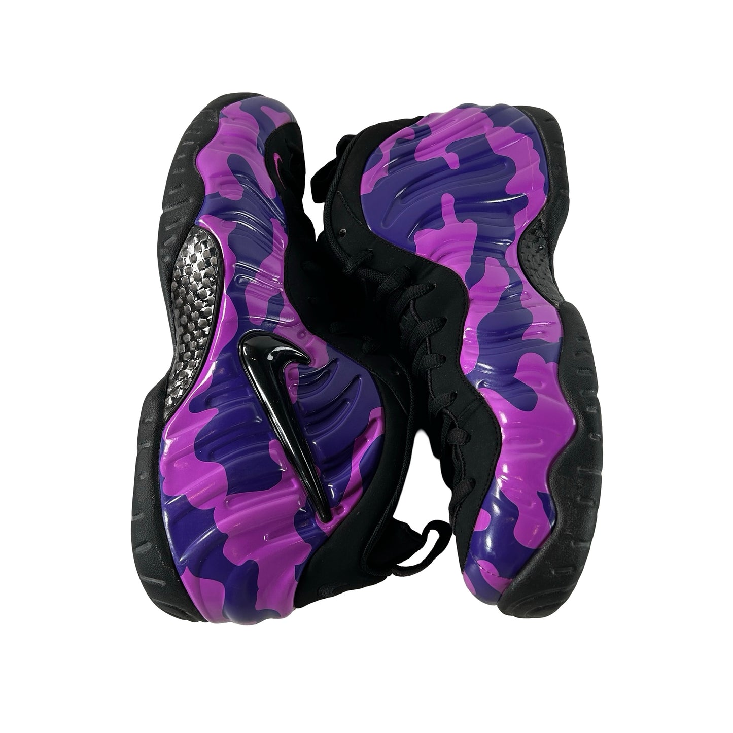 824041 012 Nike Air Foamposite Pro Purple Camo [USED] - 13 M (Used) (No Box)