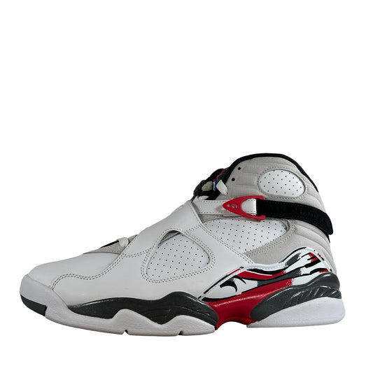 305381 100 Jordan 8 Retro White True Red (2025) [USED] - 10.5 M (Used4)