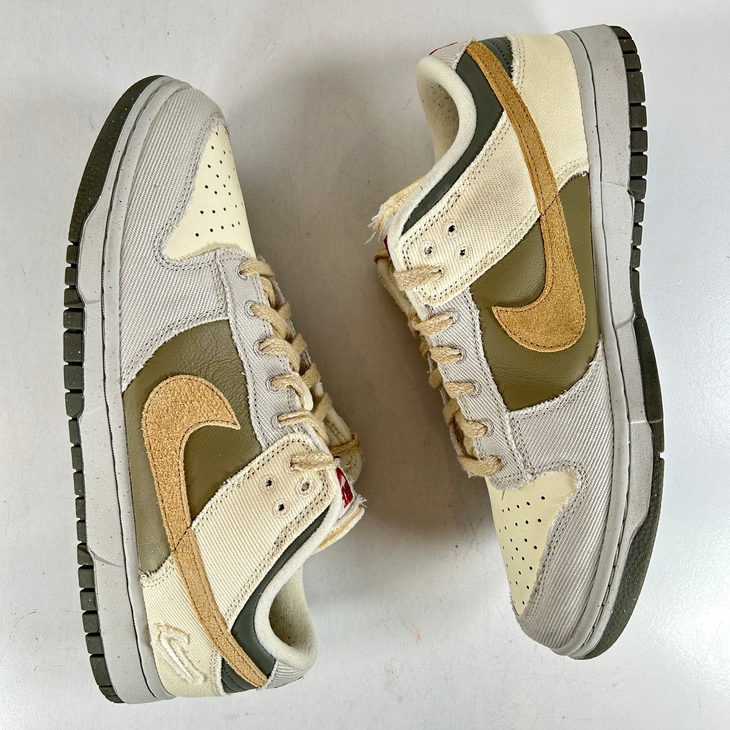 FZ4341 100 Nike Dunk Low Light Bone Dark Stucco (Women's) [USED] - 11.5W (Used)