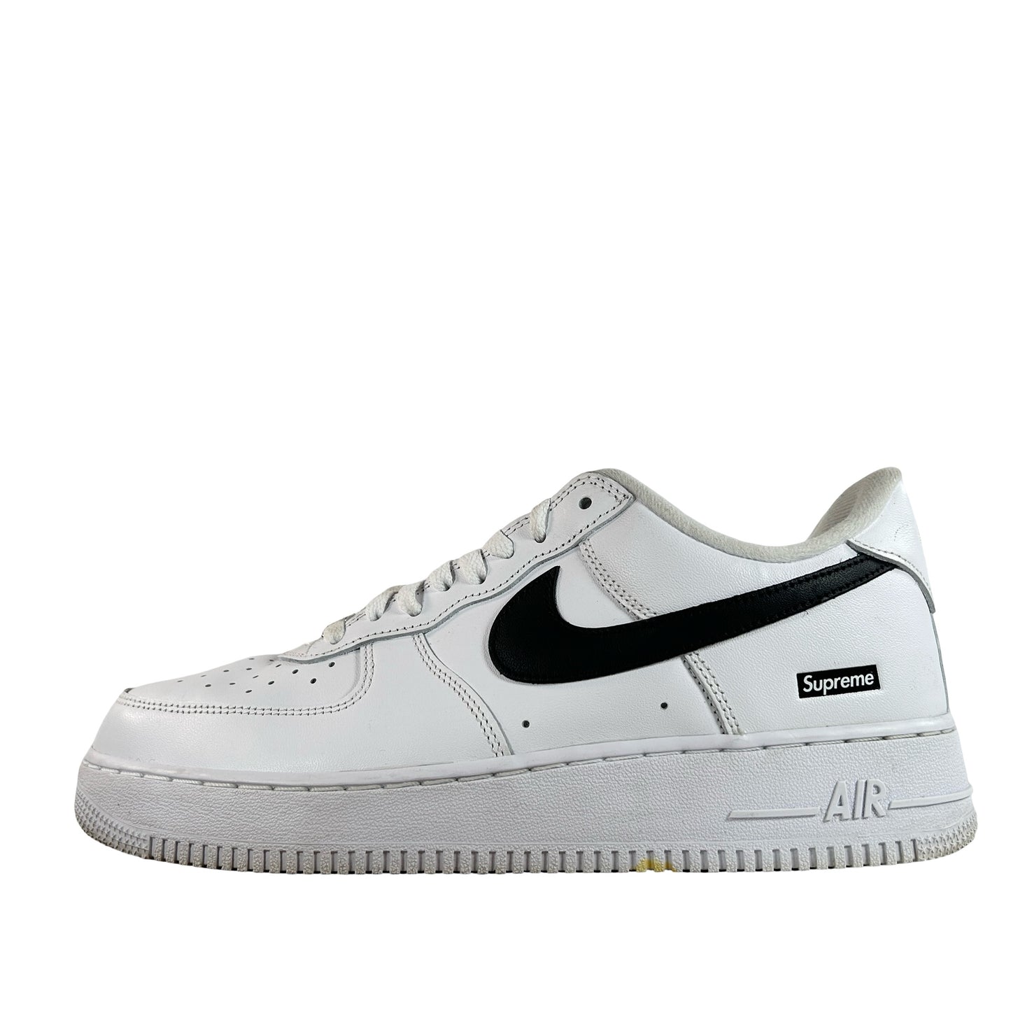 CU9225 102 Nike Air Force 1 Low Supreme White Black [USED] - 9.5 M (Used2)