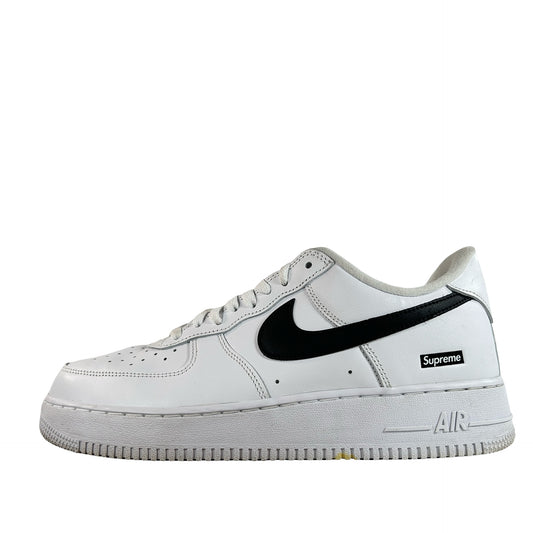 CU9225 102 Nike Air Force 1 Low Supreme White Black [USED] - 9.5 M (Used2)