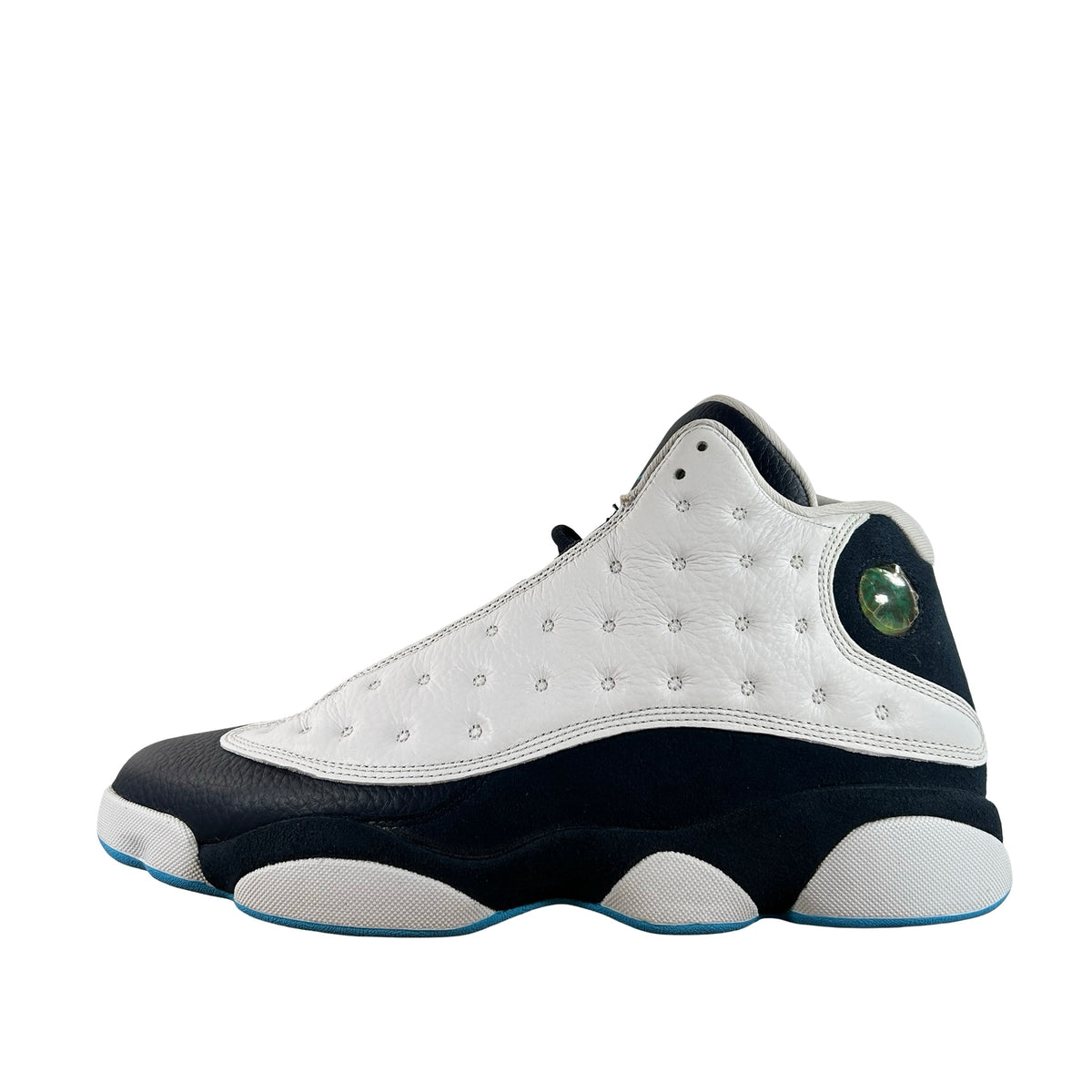 414571 144 Jordan 13 Retro Obsidian Powder Blue White [USED] - 11 M (Used3)