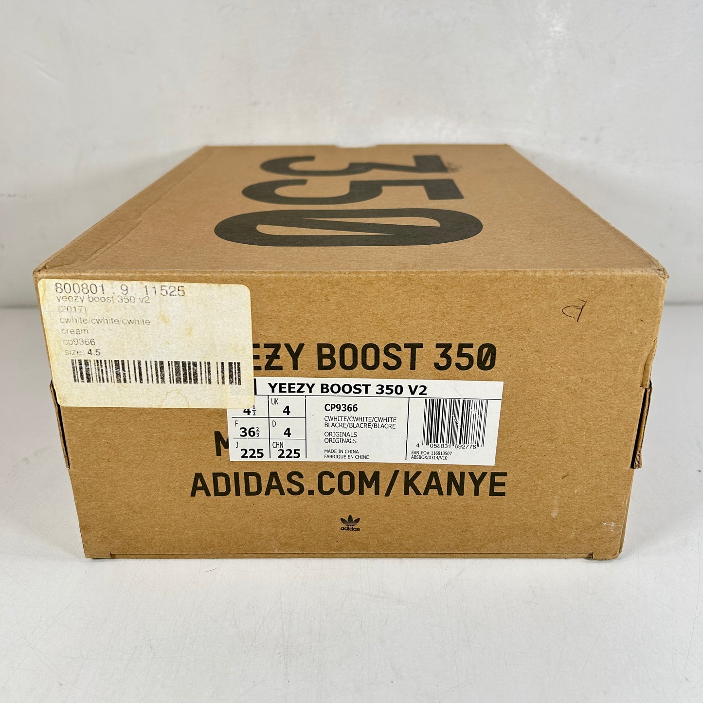 CP9366 Yeezy 350 V2 Cream White [USED] - 4.5 M (Used)