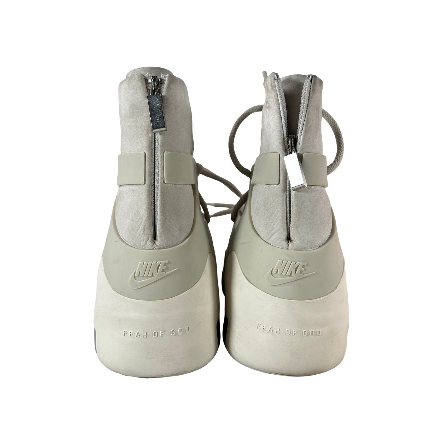 AR4237 002 Nike Air Fear Of God 1 Light Bone [USED] - 8.5 M (Used)