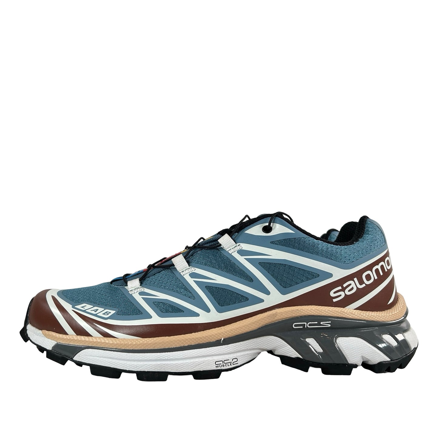 L4729310026 Salomon XT-6 Aegean Blue Hazelnut [USED] - 7 M (Used)